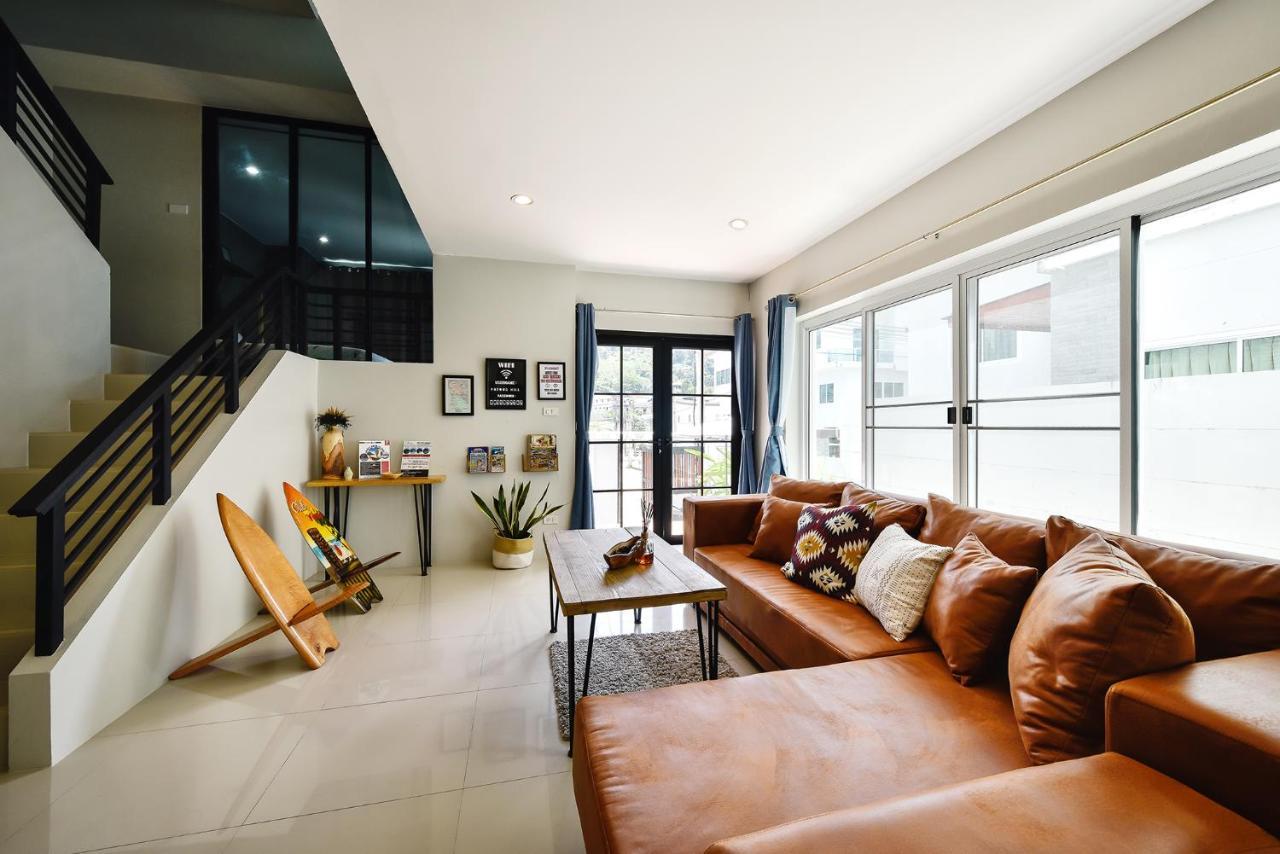 Modern House Patong Hill - 7 Beds - Kitchen Villa Exterior photo